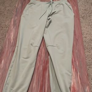 Lululemon city sweat jogger silver blue M